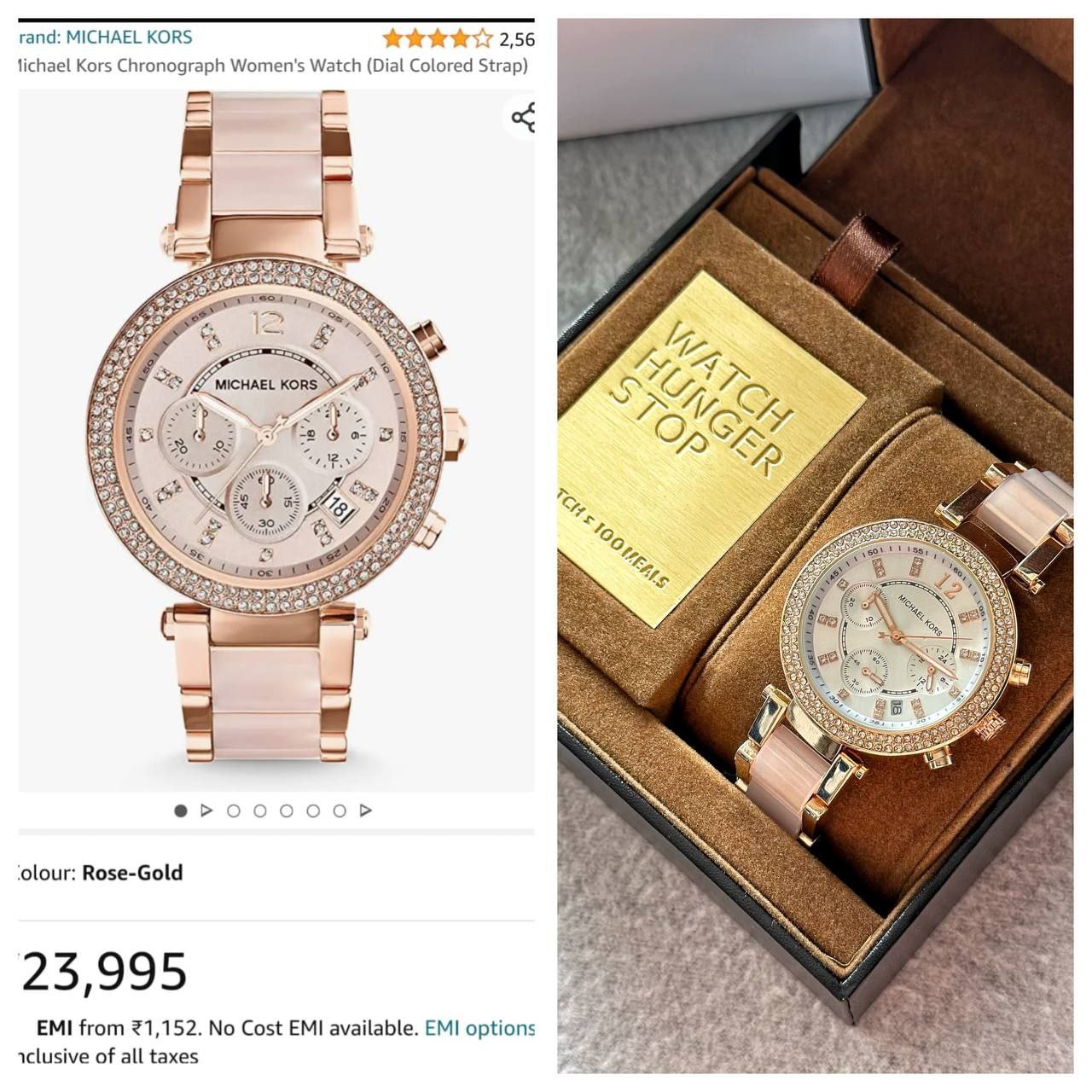 ✅ *Perfectly made for outgoing and active ladies, this Michael Kors modern and stylish watch would be a great accessory for you.* ✅